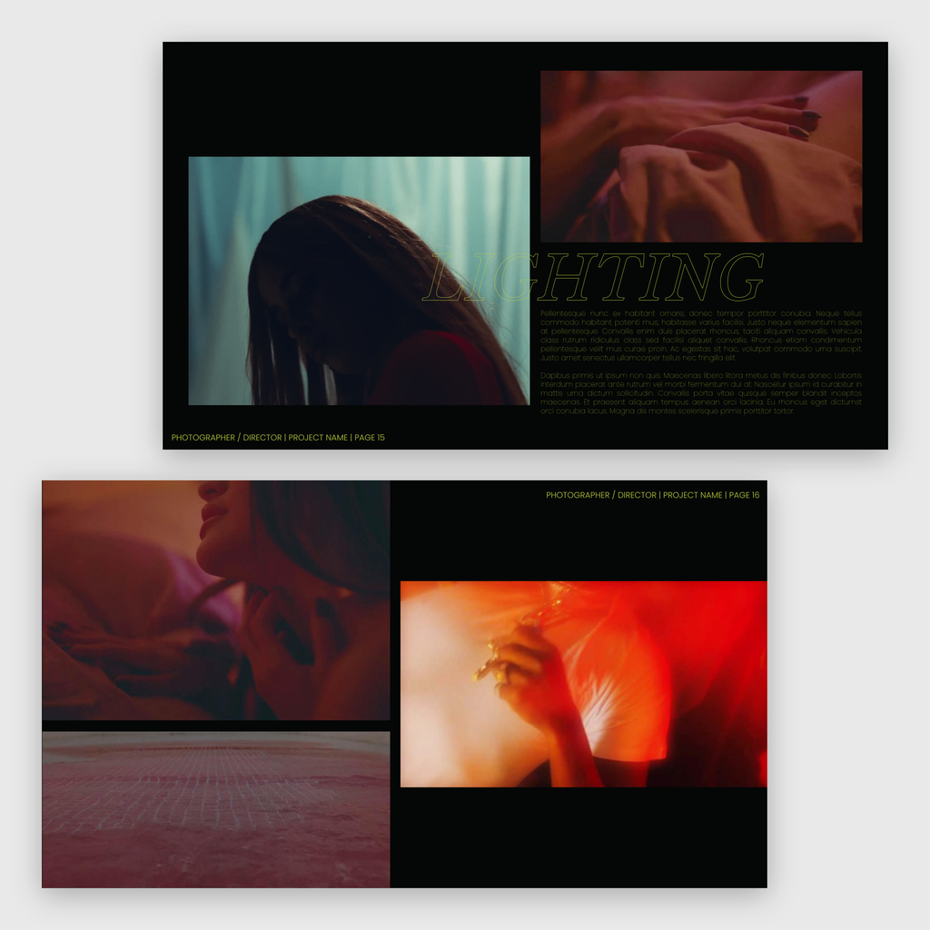 CYNOSURE | CINEMATIC DIRECTOR'S TREATMENT TEMPLATE