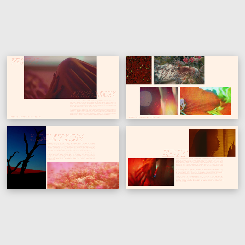 CYNOSURE | CINEMATIC DIRECTOR'S TREATMENT TEMPLATE