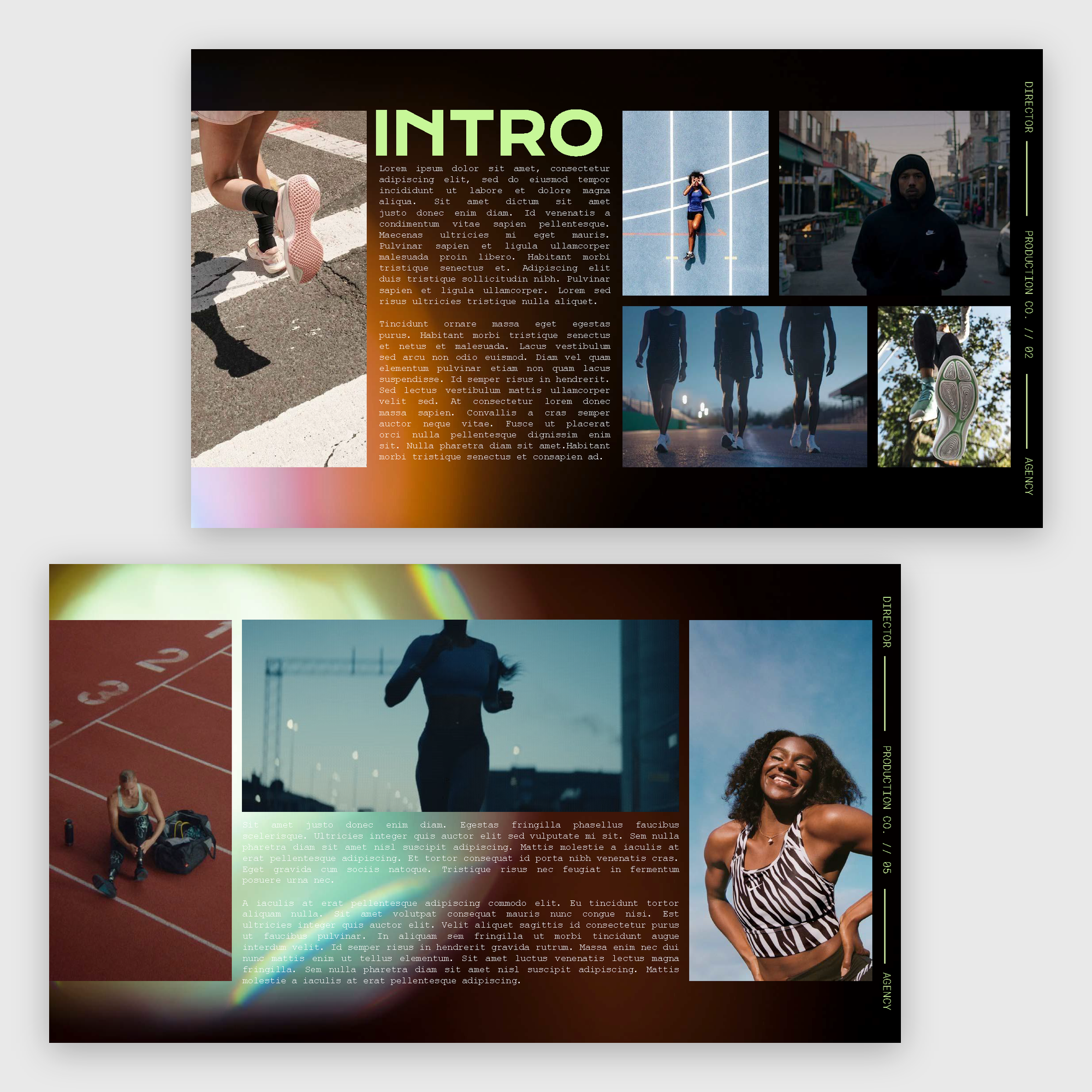 FOR THE RUN | ENERGETIC DIRECTOR'S TREATMENT