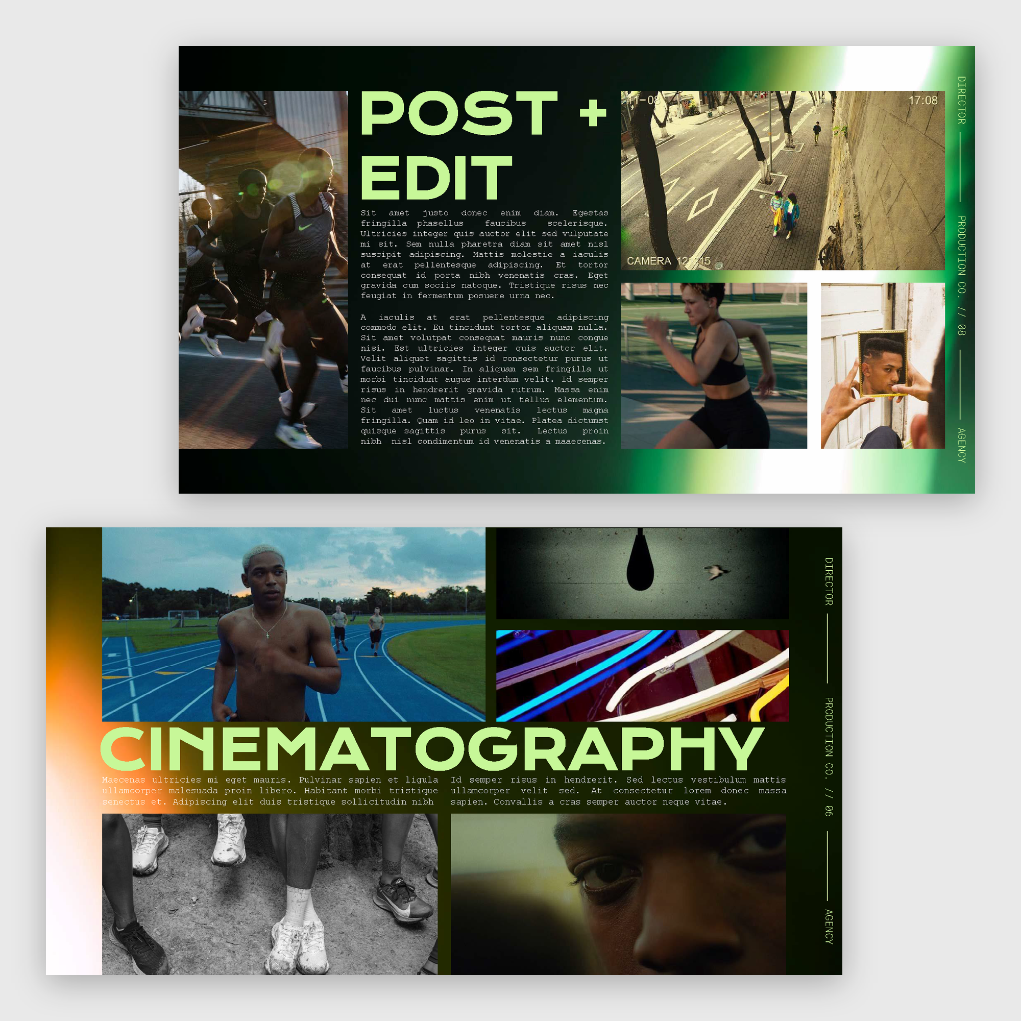FOR THE RUN | ENERGETIC DIRECTOR'S TREATMENT