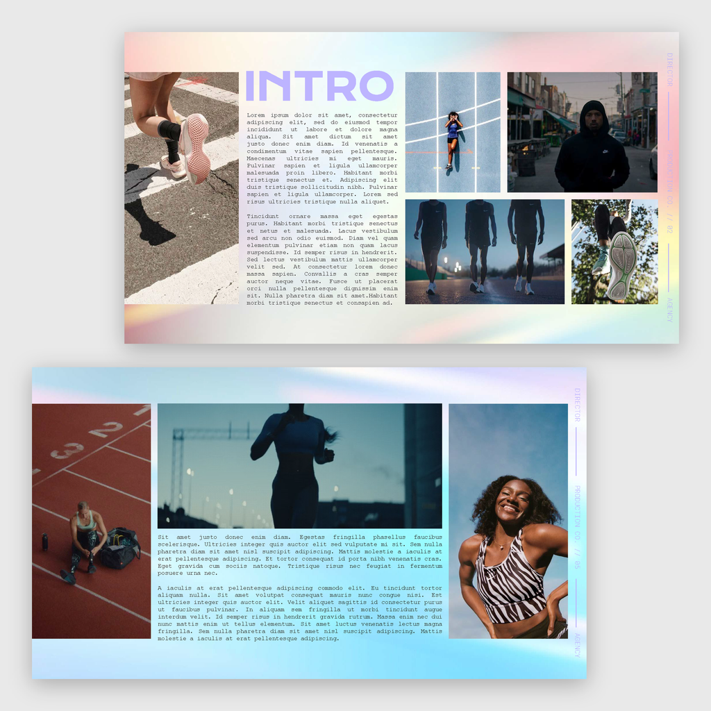 FOR THE RUN | ENERGETIC DIRECTOR'S TREATMENT