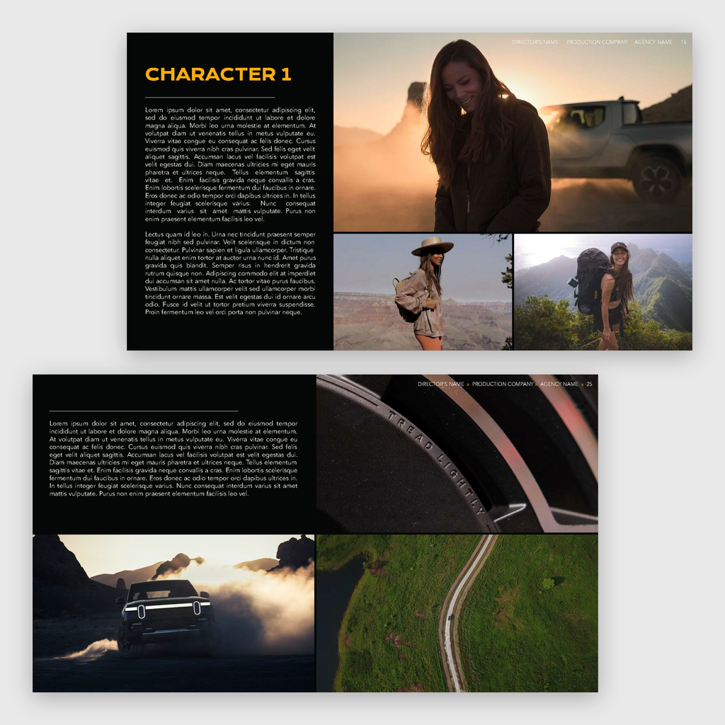 FULL SEND | BOLD DIRECTOR'S TREATMENT TEMPLATE