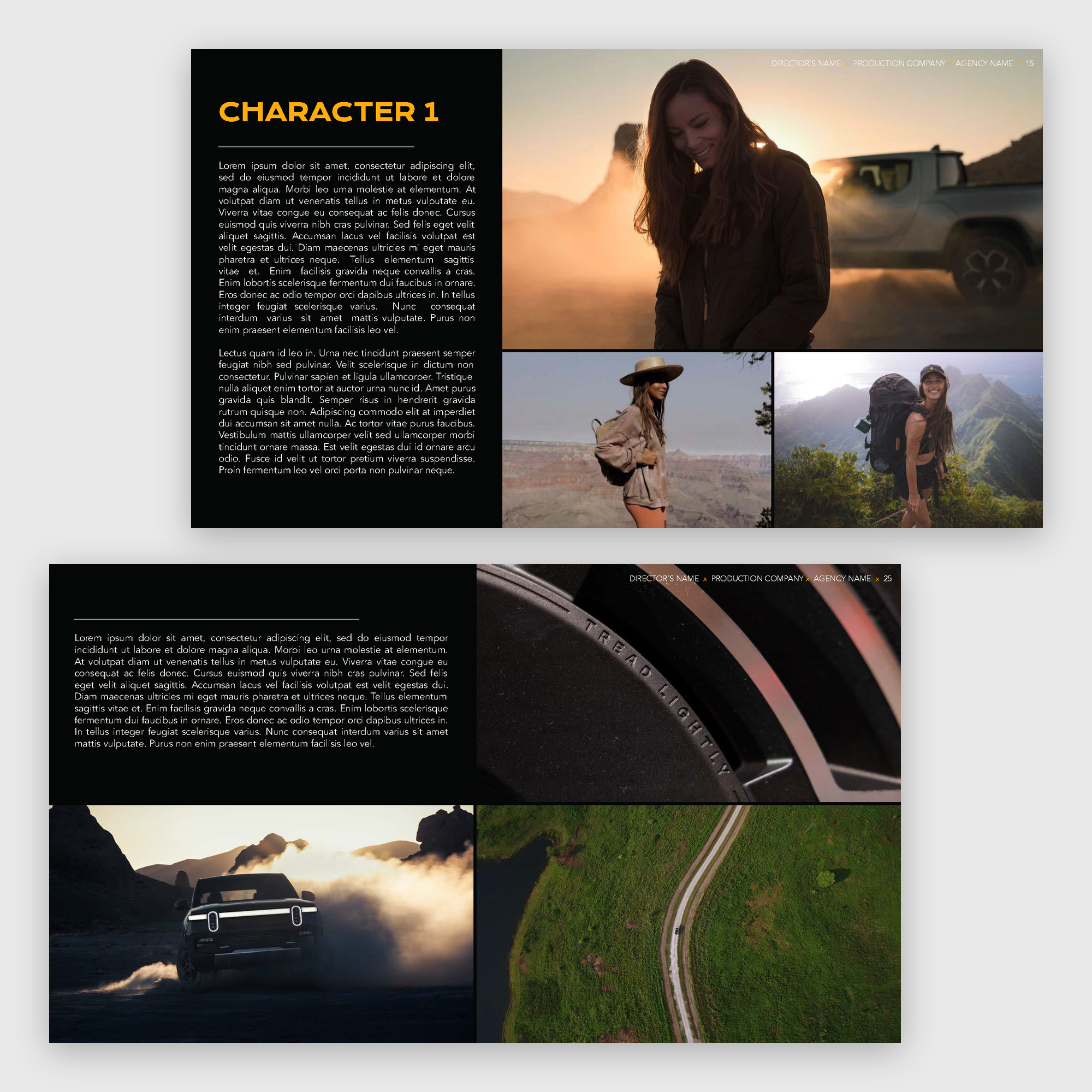 FULL SEND | BOLD DIRECTOR'S TREATMENT TEMPLATE