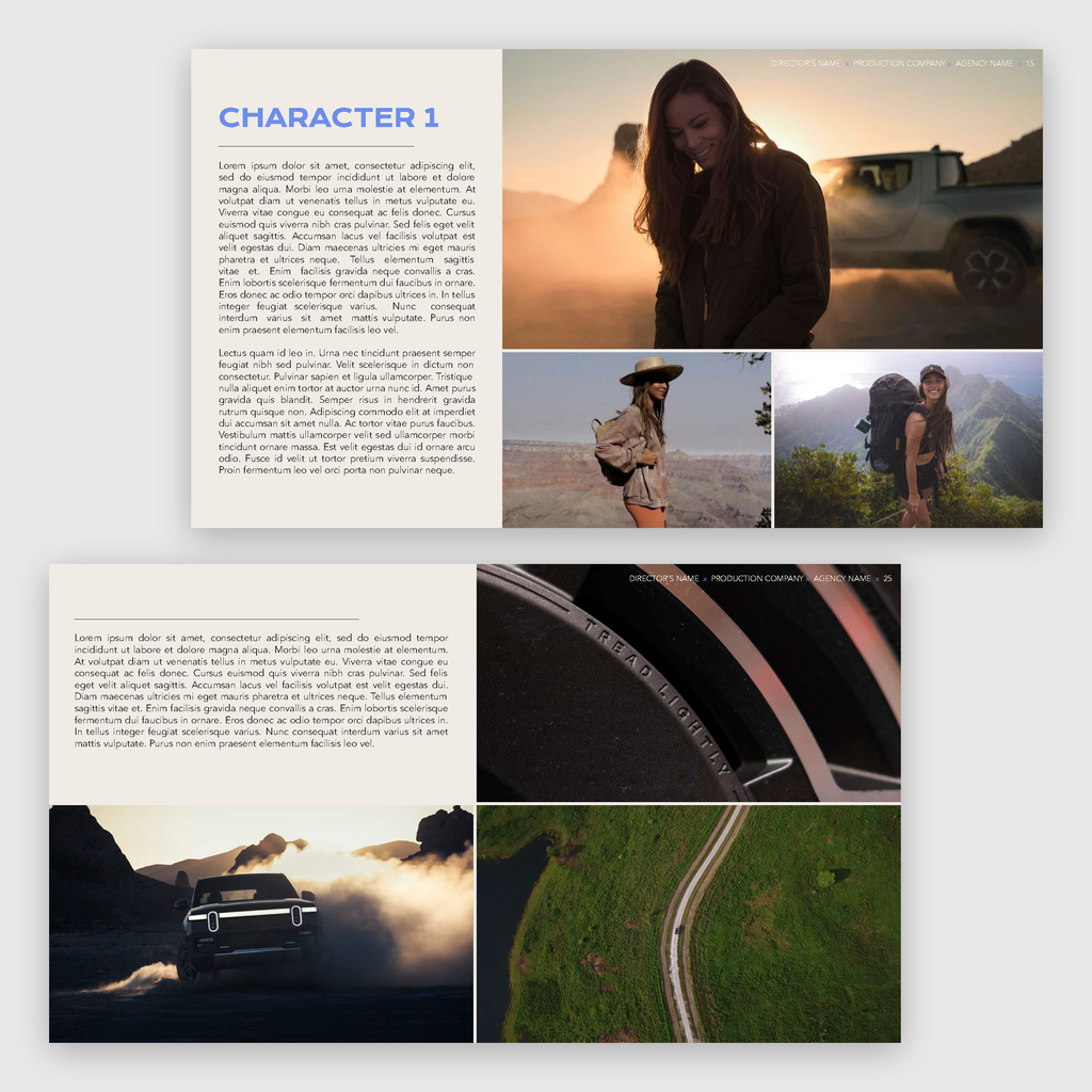 FULL SEND | BOLD DIRECTOR'S TREATMENT TEMPLATE
