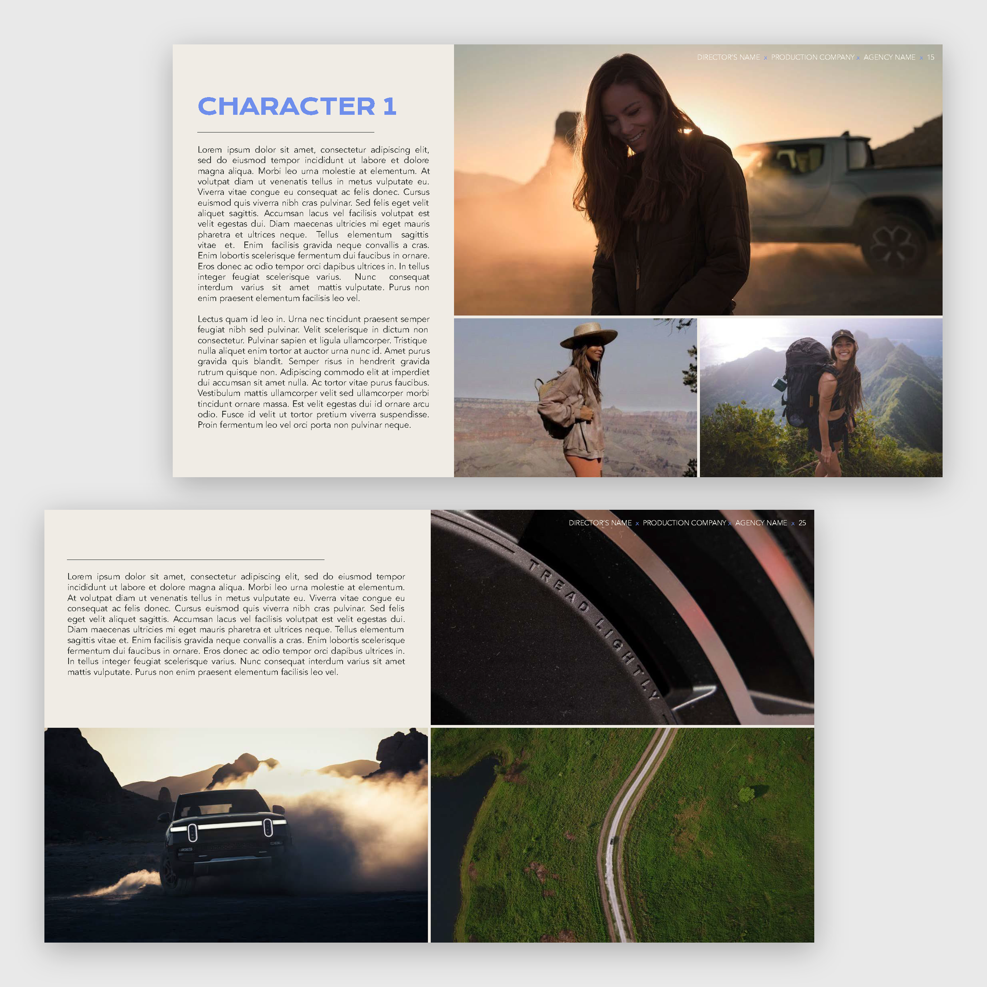 FULL SEND | BOLD DIRECTOR'S TREATMENT TEMPLATE