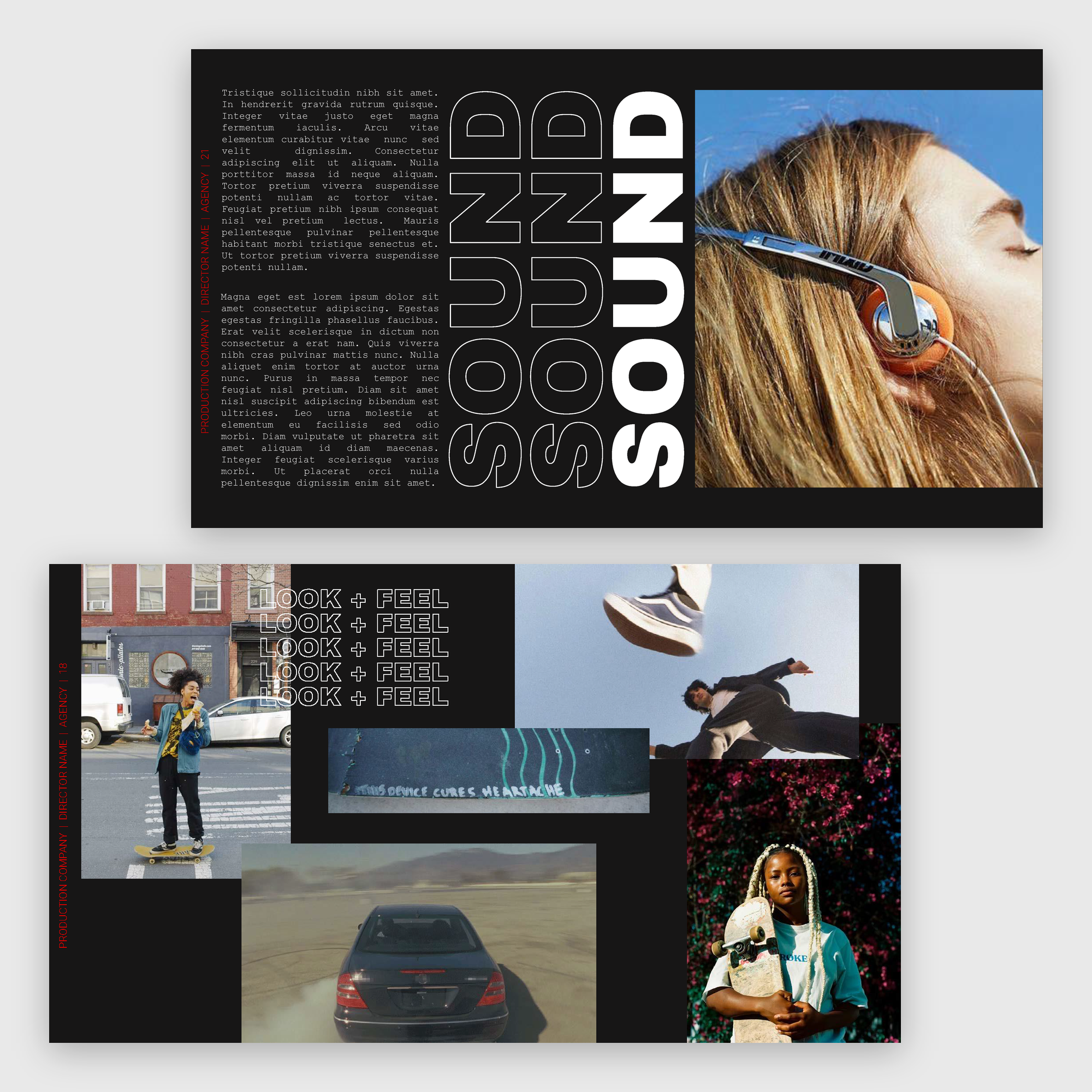 OFF THE WALL | COLLAGE DIRECTOR'S TREATMENT TEMPLATE