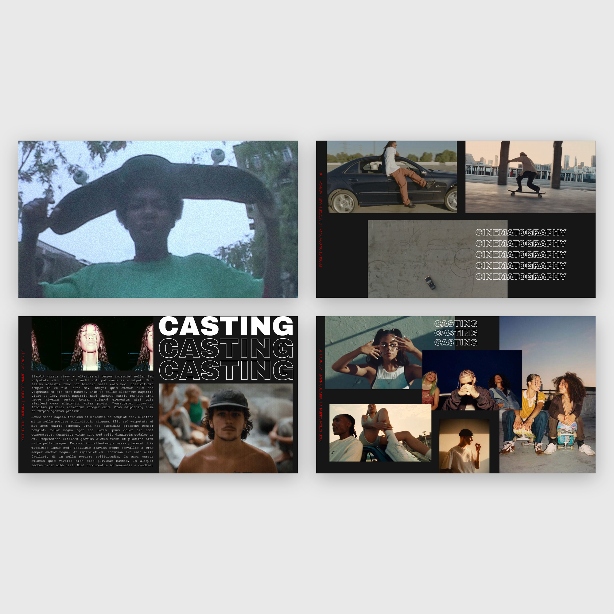 OFF THE WALL | COLLAGE DIRECTOR'S TREATMENT TEMPLATE