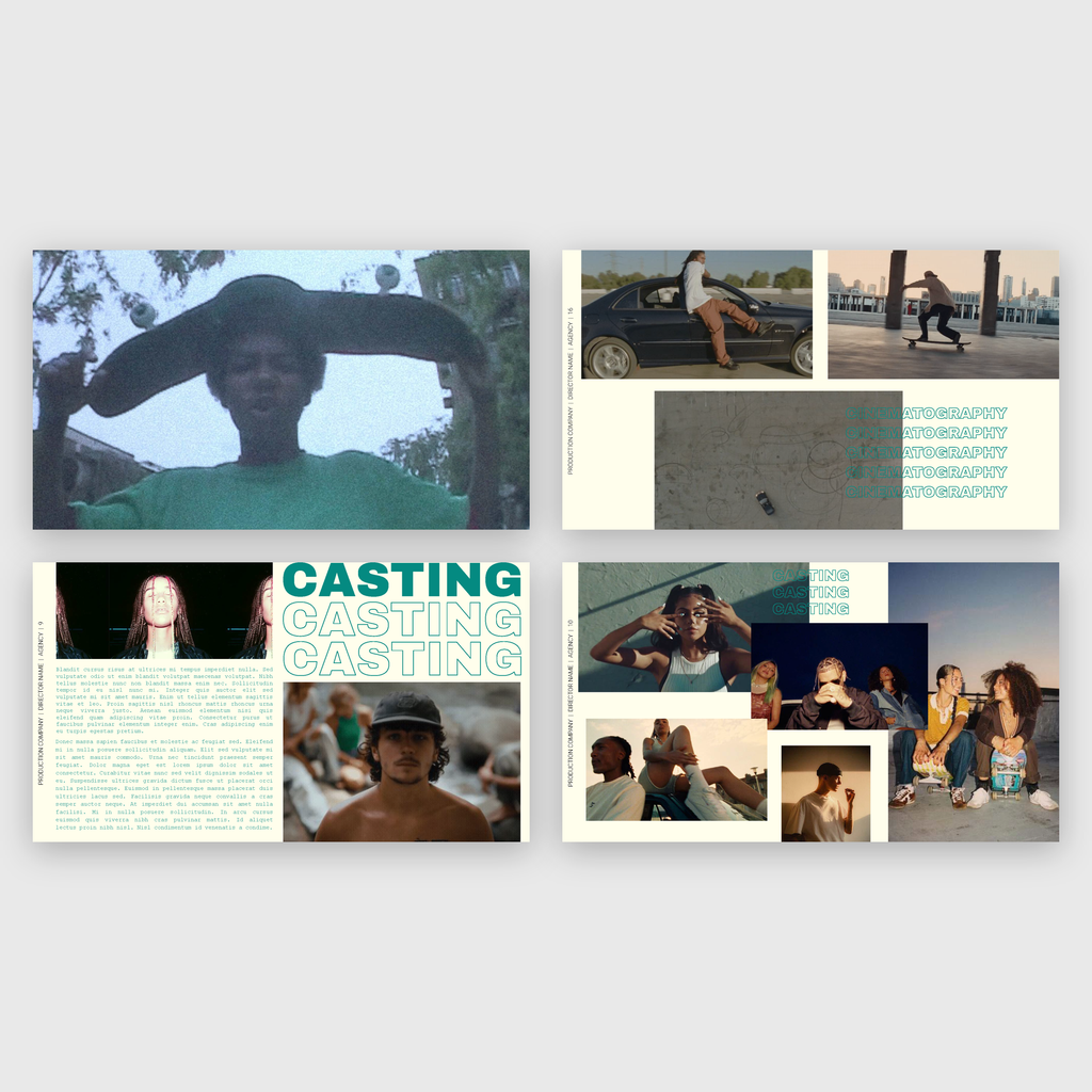 OFF THE WALL | COLLAGE DIRECTOR'S TREATMENT TEMPLATE