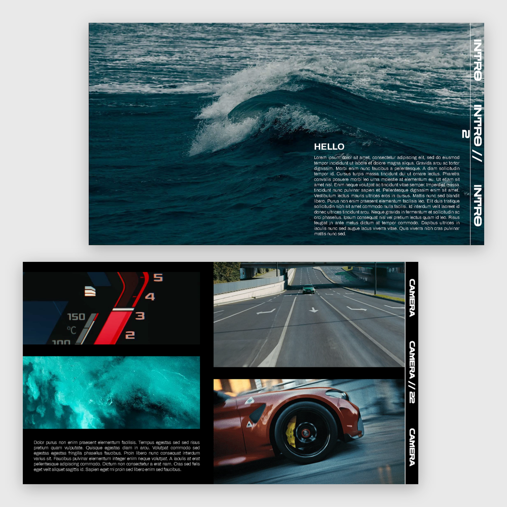 PACIFIC | MINIMAL TECH DIRECTOR'S TREATMENT TEMPLATE