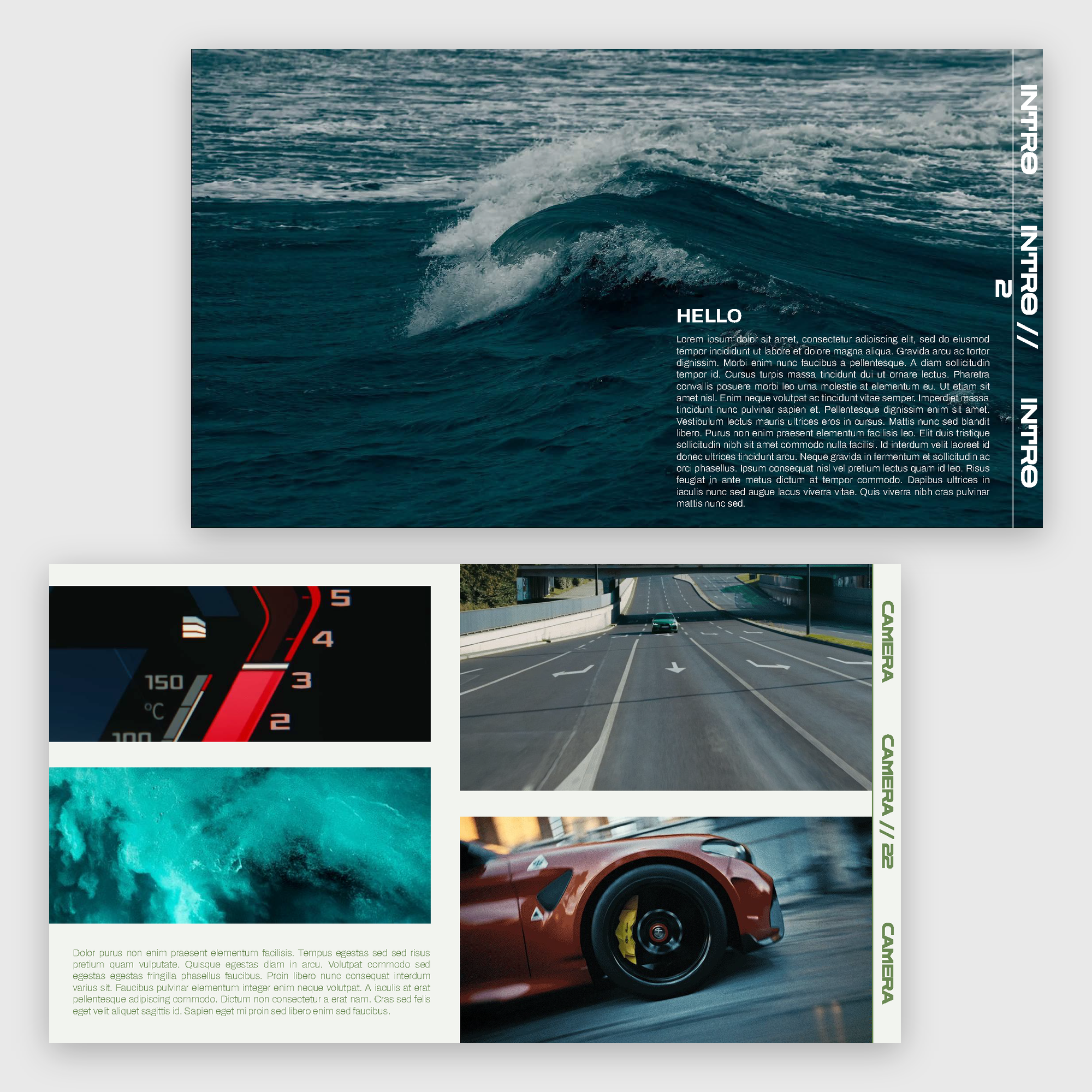 PACIFIC | MINIMAL TECH DIRECTOR'S TREATMENT TEMPLATE