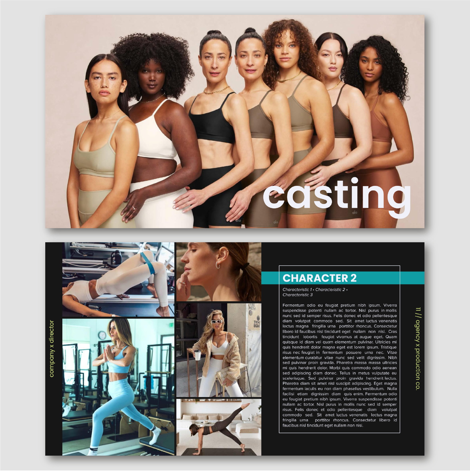 BE HERE | MINIMALIST DIRECTOR'S TREATMENT TEMPLATE