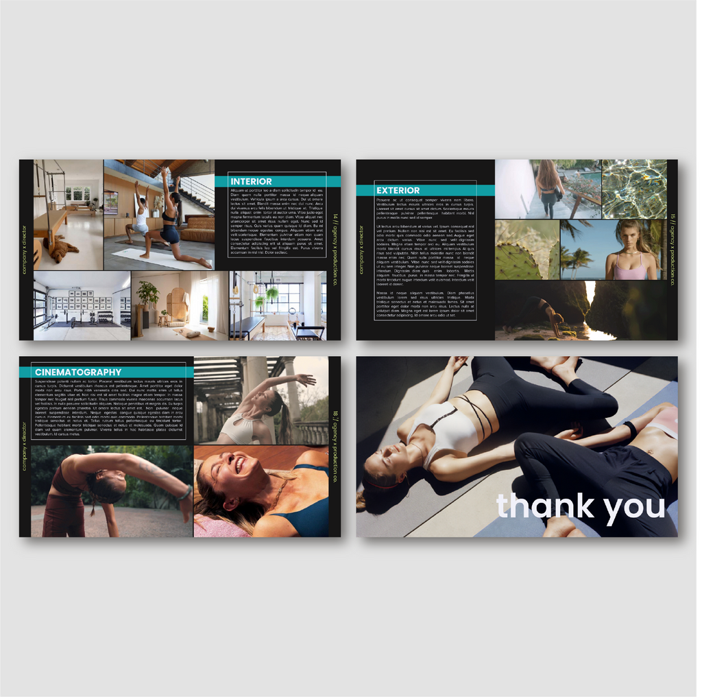 BE HERE | MINIMALIST DIRECTOR'S TREATMENT TEMPLATE