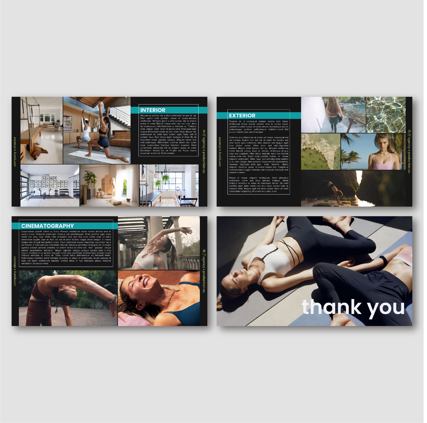 BE HERE | MINIMALIST DIRECTOR'S TREATMENT TEMPLATE
