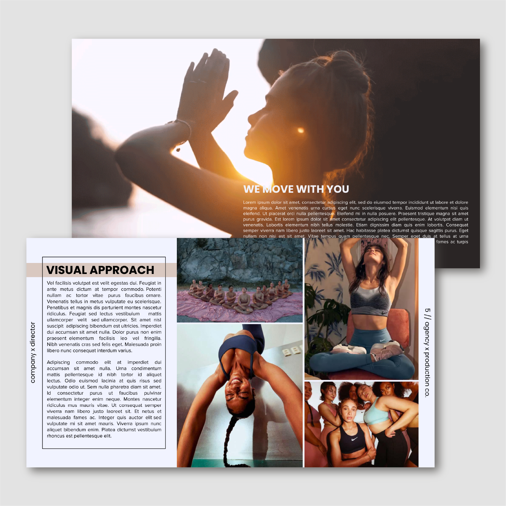 BE HERE | MINIMALIST DIRECTOR'S TREATMENT TEMPLATE