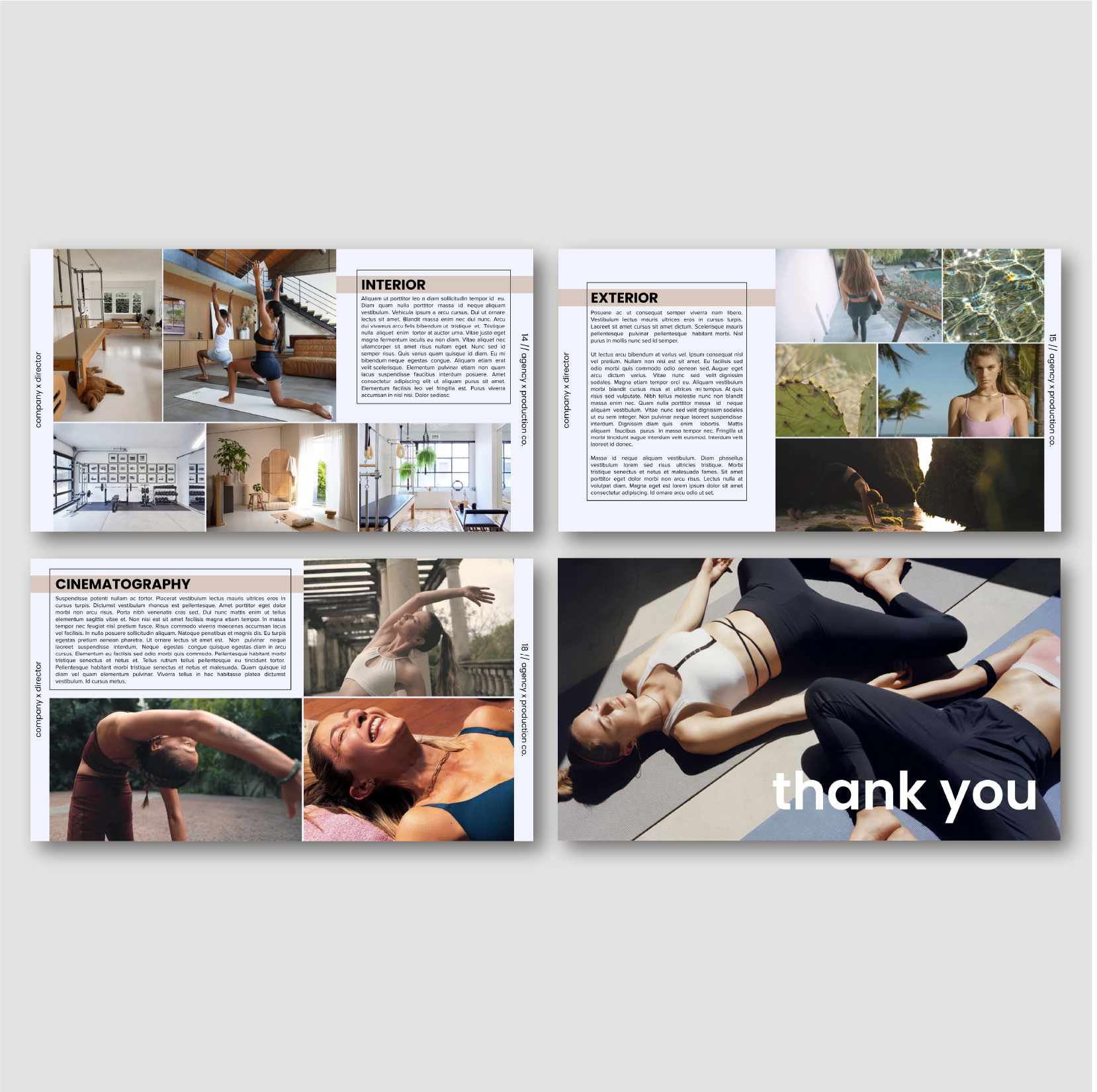 BE HERE | MINIMALIST DIRECTOR'S TREATMENT TEMPLATE