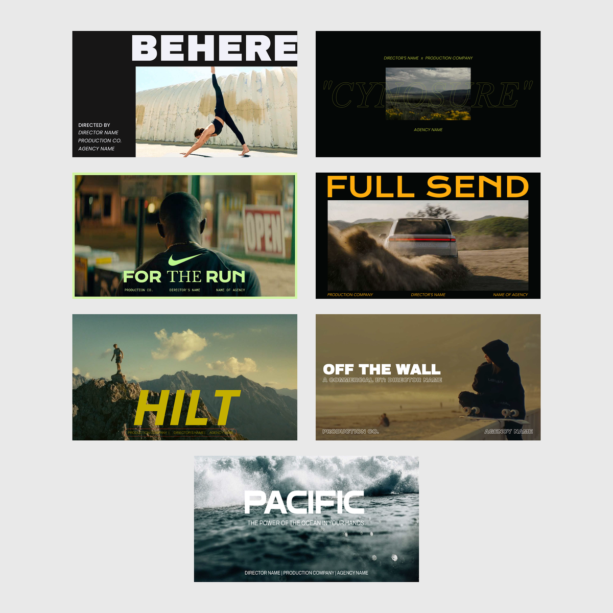 DROP 01 | Template Bundle Collection