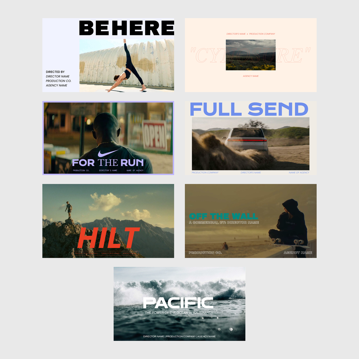 DROP 01 | Template Bundle Collection