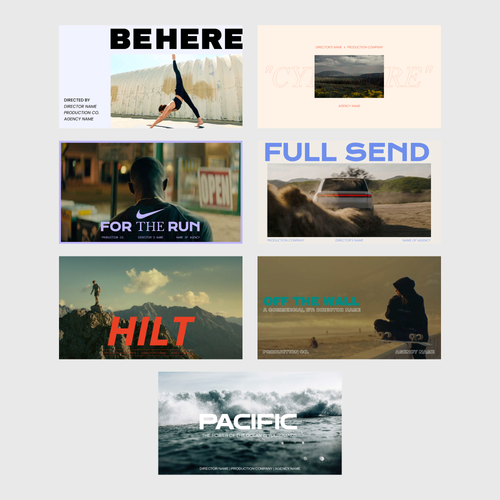 DROP 01 | Template Bundle Collection